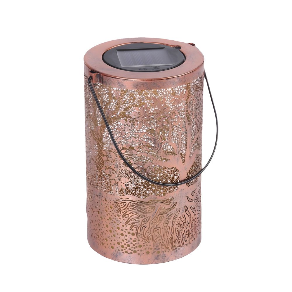 Solar Hanging Lantern – Tree Projection with Warm White Light and IP55