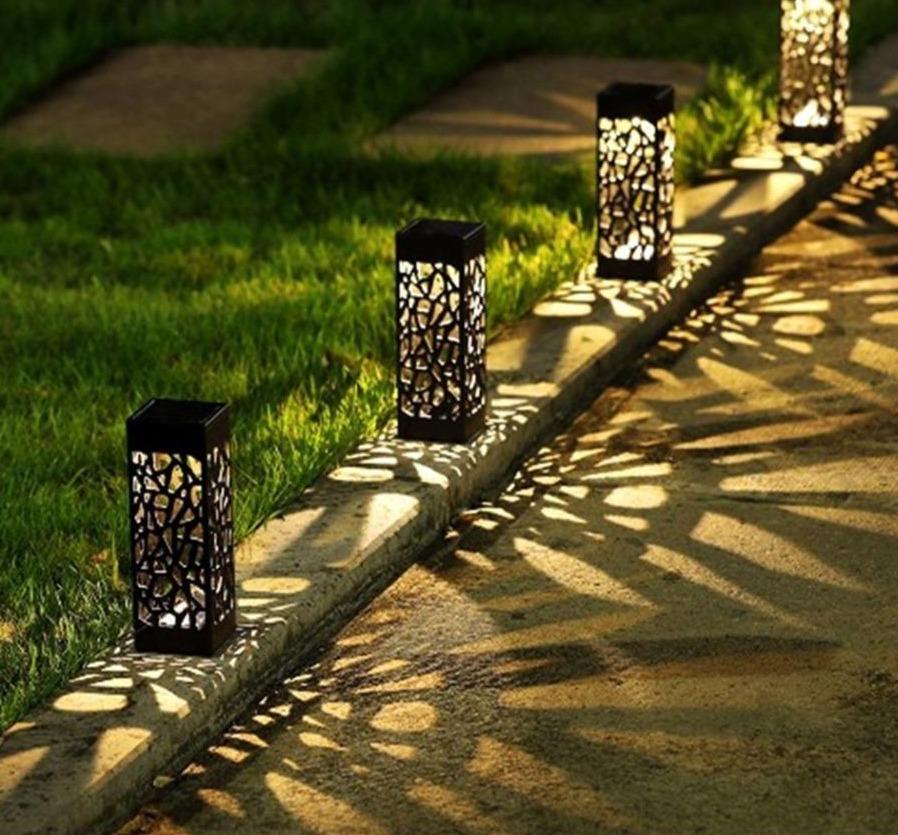 Moroccan Solar Outdoor Lamps