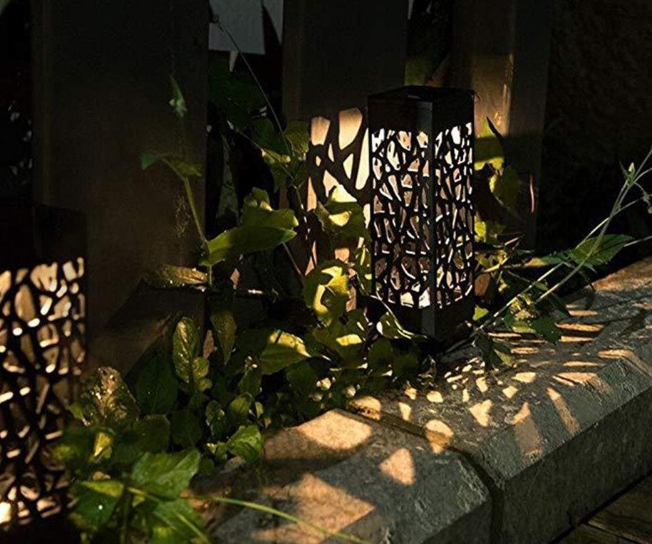 Moroccan Solar Outdoor Lamps