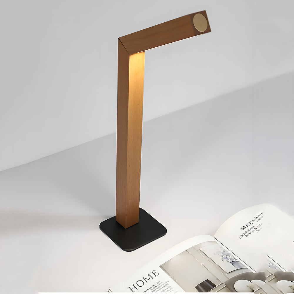 Touch Table Lamp with LED Linear Ambient Lighting & 360° Adjustable Head