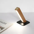 Touch Table Lamp with LED Linear Ambient Lighting & 360° Adjustable Head