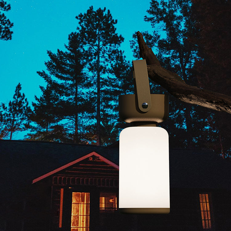 Waterproof Portable LED Table Lamp in Modern Cylinder Design